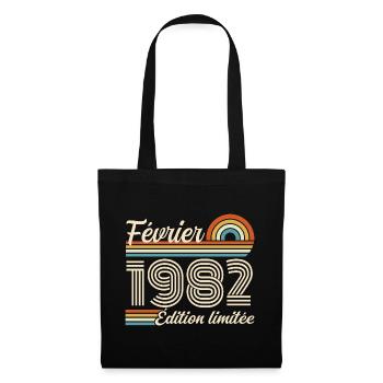 February 1982 - Tote Bag - black - Front