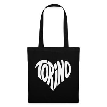 Turin, Torino Heart Design - Tote Bag - black - Front