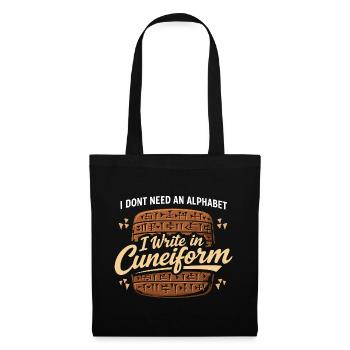 Ancient Mesopotamia, Sumerian - Tote Bag - black - Front