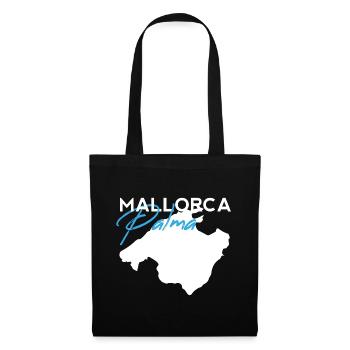 Palma Mallorca Lettering Modern Brush Style - Tote Bag - black - Front