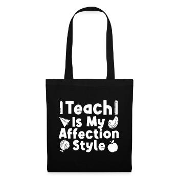 Preschool Teacher Affection Style Daycare Teacher - Tote Bag - black - Front