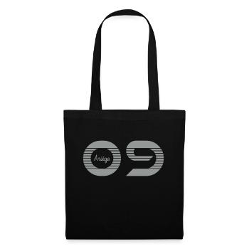Midi Pyrénées Ariège 09 - Sac en tissu - noir - Devant