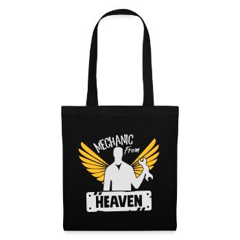 Mechanic From Heaven - Tote Bag - black - Front