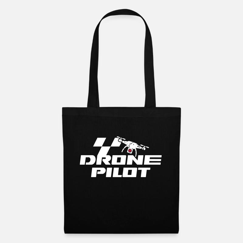 Pilote de drone - Sac en tissu - noir