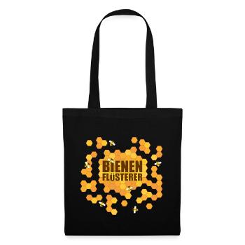 Bee whisperer bee beekeeper honey gift - Tote Bag - black - Front