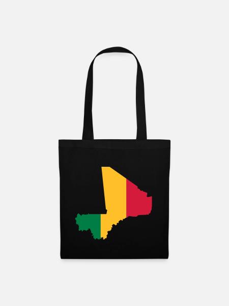 mali - Sac en tissu - noir