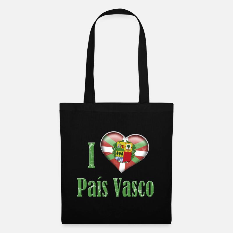 Baskenland | I love País Vasco 2 - Stoffbeutel - Schwarz
