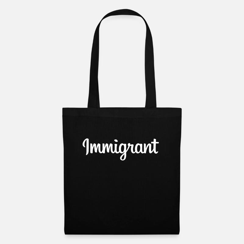 Immigrant - Tote Bag - black