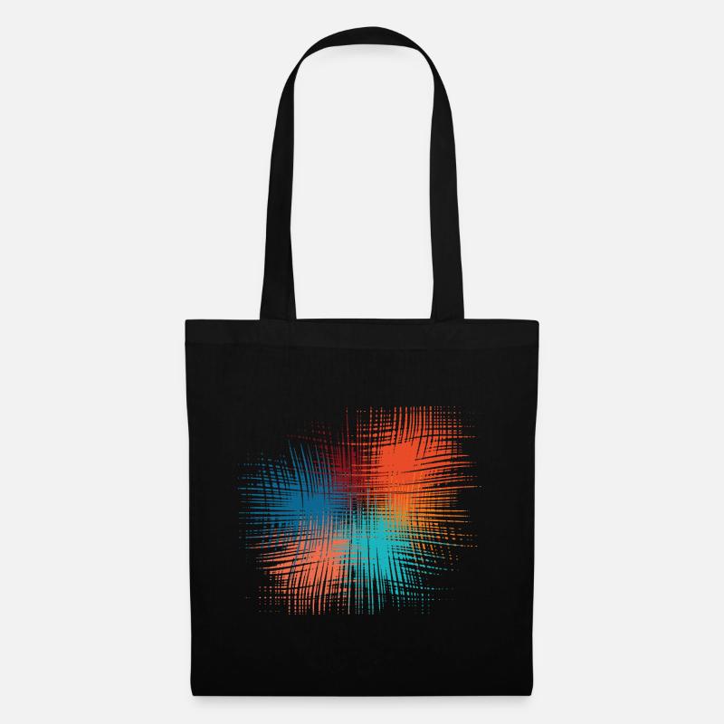 Explosion de couleurs - Sac en tissu - noir