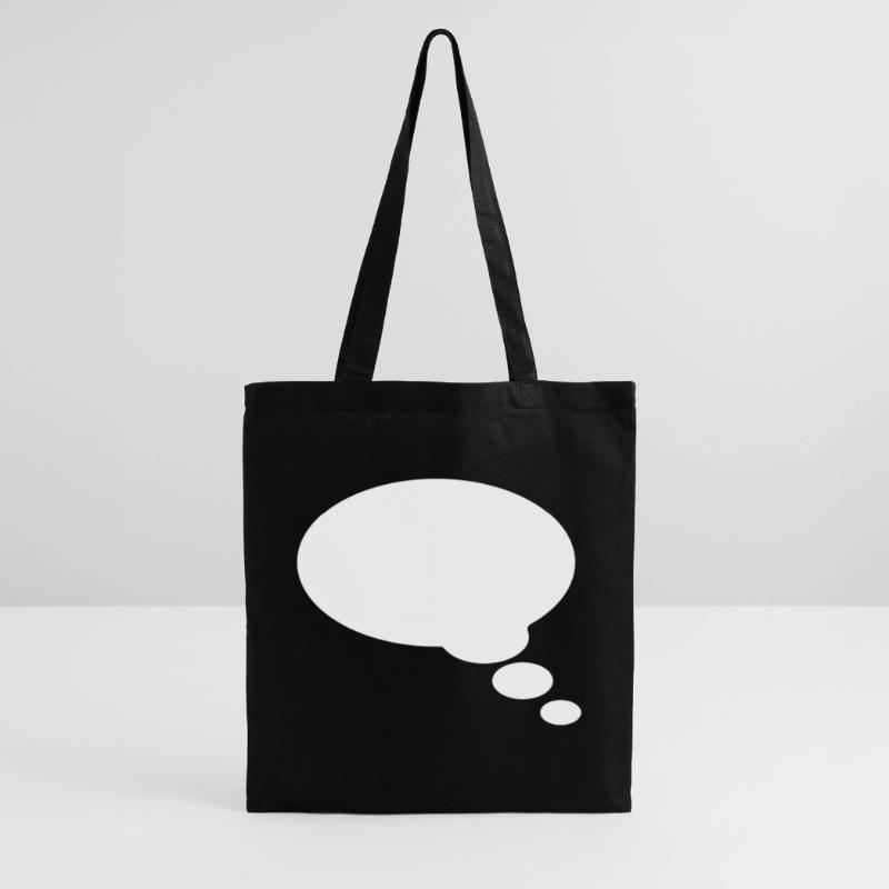 Comic bubble, your text, template, speechbubble, Tote Bag