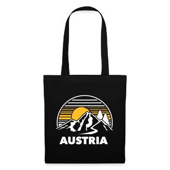 L'Autriche - Sac en tissu - noir - Devant