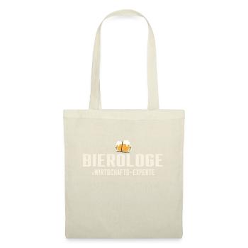 Bierologe & Wirtschafts-Experte - Stoffbeutel - Natur - Vorne