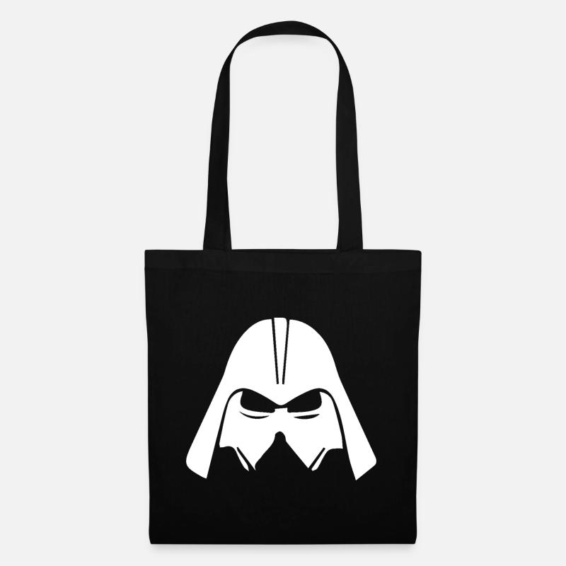 Clone helmets in Minimalist Style - Tote Bag - black