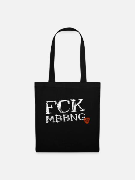 Fuck Mobbing - Stoffbeutel - Schwarz
