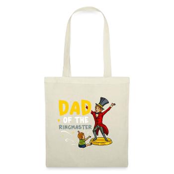 Circus Birthday Party Papa Theme Ringmaster - Tote Bag - nature - Front