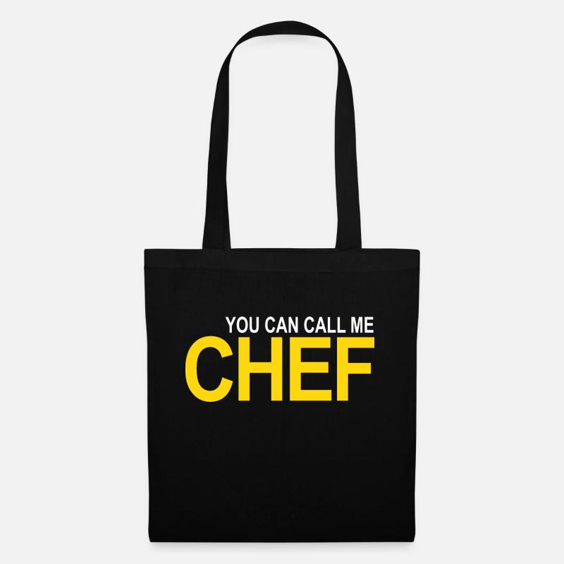 Call me Chef - Tote Bag - black