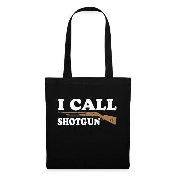 I Call Shotgun 10 - Tote Bag - black - Front