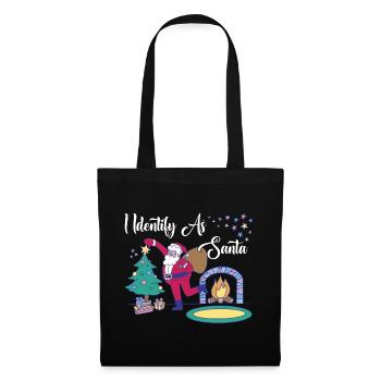 I Identify As Santa 9 - Tote Bag - black - Front