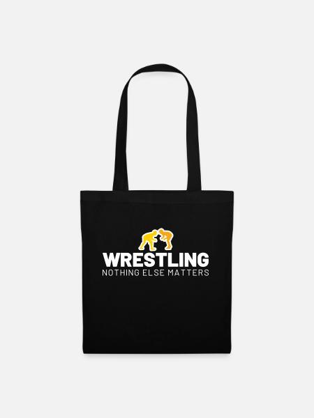 WRESTLING nothing else matters - Stoffbeutel - Schwarz