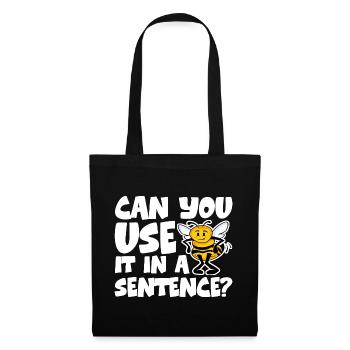 Pouvez-vous l’utiliser dans une phrase 4 - Sac en tissu - noir - Devant