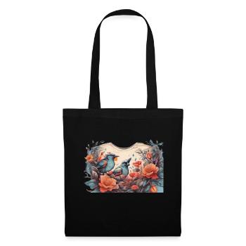 design5 - Sac en tissu - noir - Devant