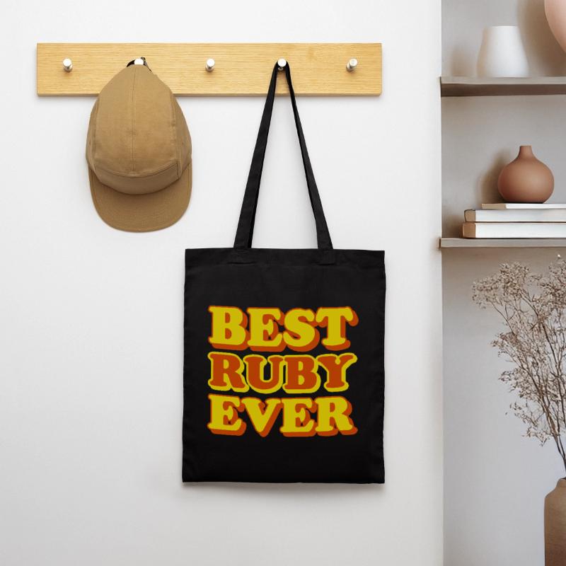 Ruby First Name Funny Gift Tote Bag