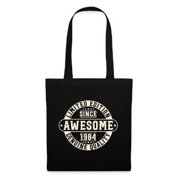 Great since 1984 Vintage Vintage Birthday - Tote Bag - black - Front