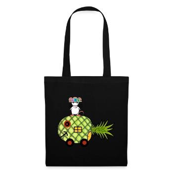 Pineapple Motorhome Holidays Mouse Travel Travel Child - Tote Bag - black - Front