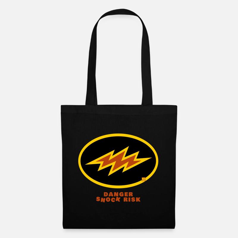 shock risk - Tote Bag - black