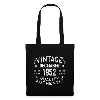 December 1952 - Great since December 1952 - Tote Bag - black - Front