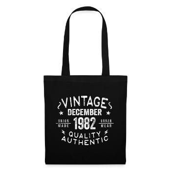 December 1982 - Great since December 1982 - Tote Bag - black - Front