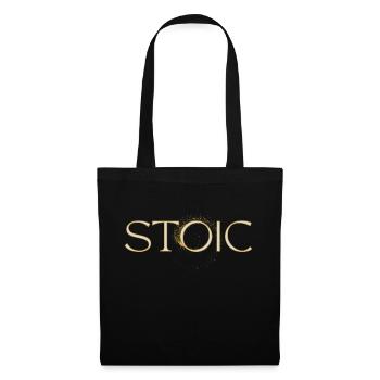 STOIC - Sac en tissu - noir - Devant