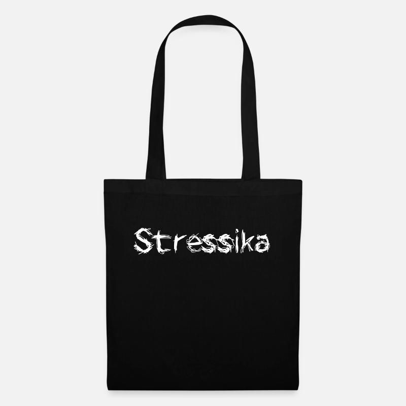 Stressika - Stoffbeutel - Schwarz