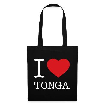 I LOVE TONGA - Tote Bag - black - Front