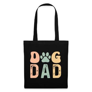 Dog Dad - Tote Bag - black - Front