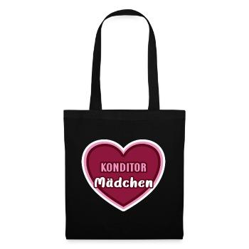 Confectioner Girl Child Confectioner Apprentice Baker - Tote Bag - black - Front