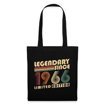Légendaire depuis 1966 Anniversaire vintage - Sac en tissu - noir - Devant