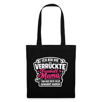 The Crazy Soccer Mom Funny - Tote Bag - black - Front