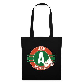 I Love Motoball Motoballer Team A Motoballer - Tote Bag - black - Front