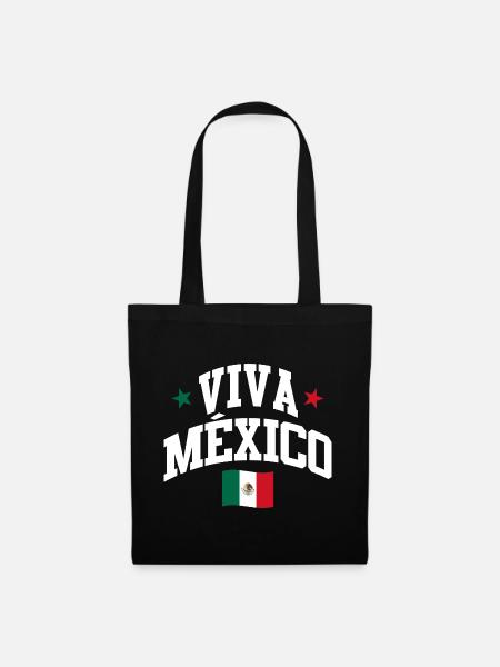 Mexican Mexico - Stoffbeutel - Schwarz
