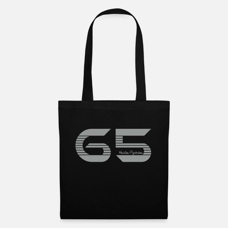 Midi Pyrénées Hautes Pyrénées 65 - Sac en tissu - noir