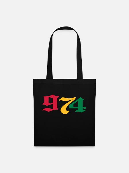 974 RJV - Sac en tissu - noir