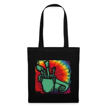 Artistes - Sac en tissu - noir - Devant