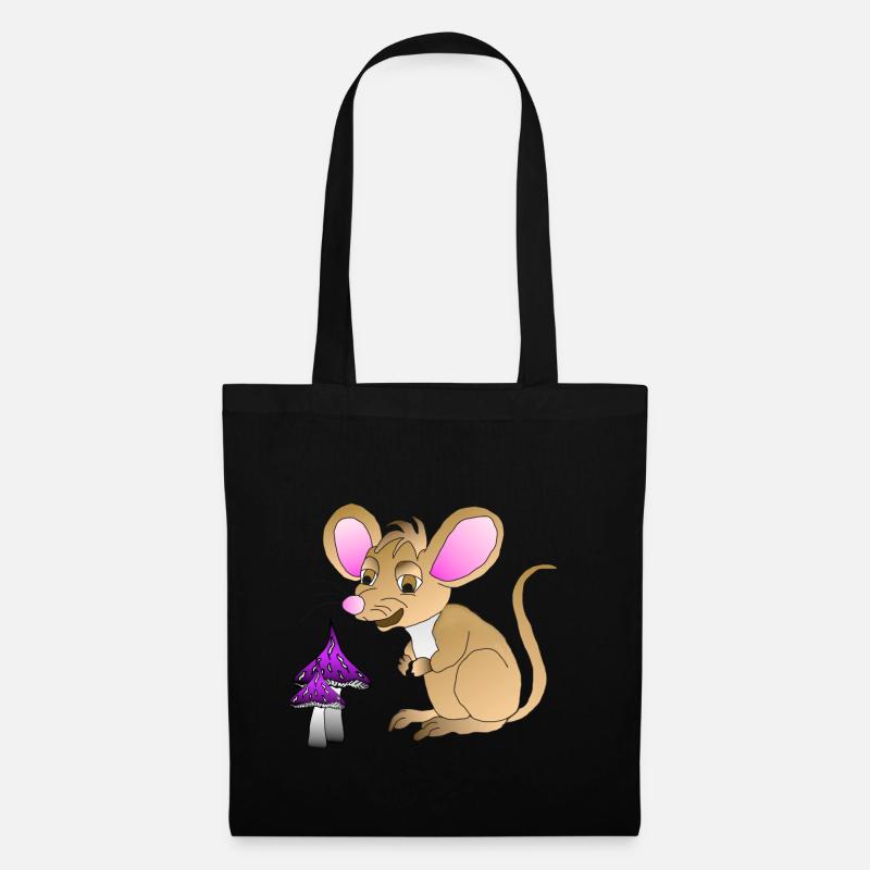 Mouse Berti - Tote Bag - black