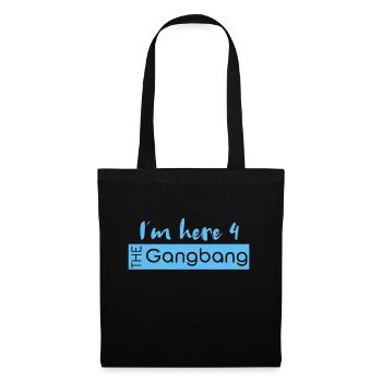 here 4 the gangbang - Sac en tissu - noir - Devant