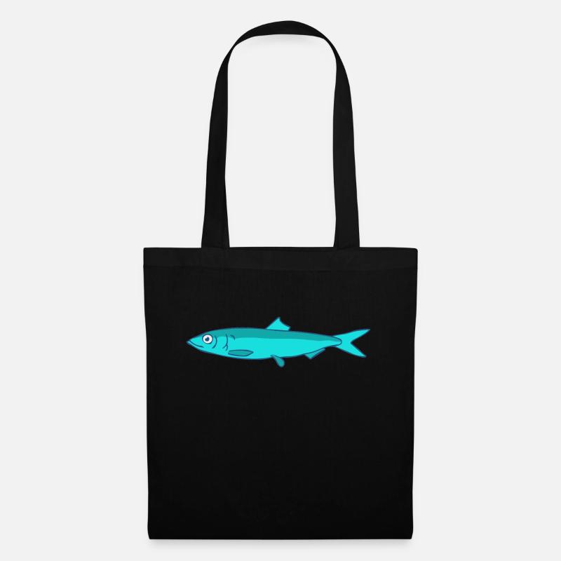 Herring - Tote Bag - black