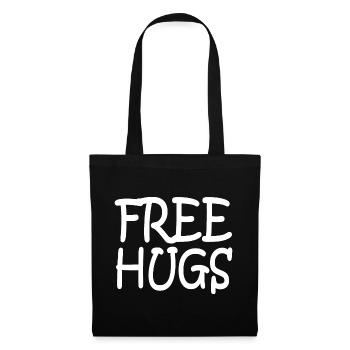 Free hugs - Tote Bag - black - Front