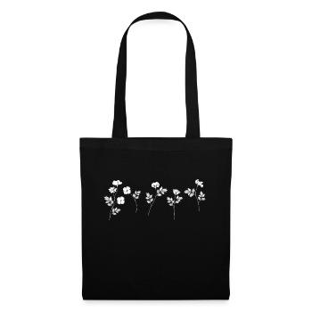 Wild meadow flowers meadow nature flowers - Tote Bag - black - Front