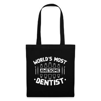 Awesome Dentist - Tote Bag - black - Front