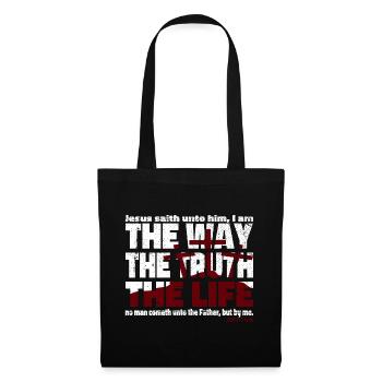 Jesus Christ the Way the Truth and the Life - Tote Bag - black - Front